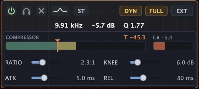 Compressor in every band